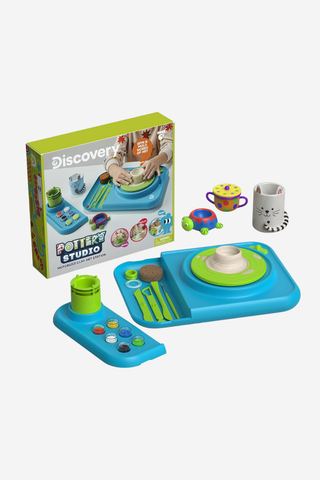 Motorlu Kil Sanat İstasyonu, Çömlek Atölyesi Oyuncağı 24 cm