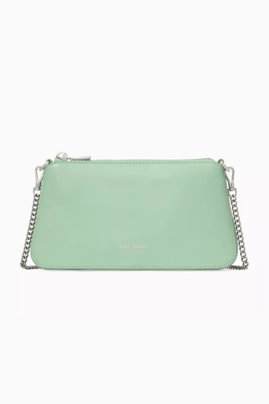 Grace Pochette Deri Çanta, Kabartmalı Logo, Zincir Askılı, Şık Tasarım