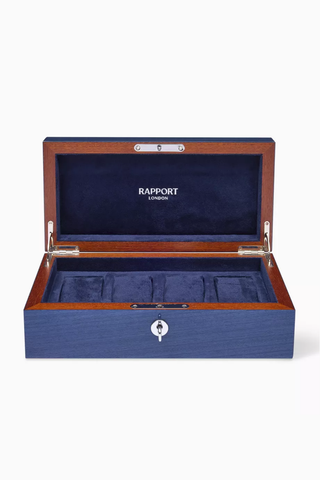 Heritage Chroma Four Saat Kutusu, Lake Ahşap, El İşçiliği, 4 Saat Kapasiteli