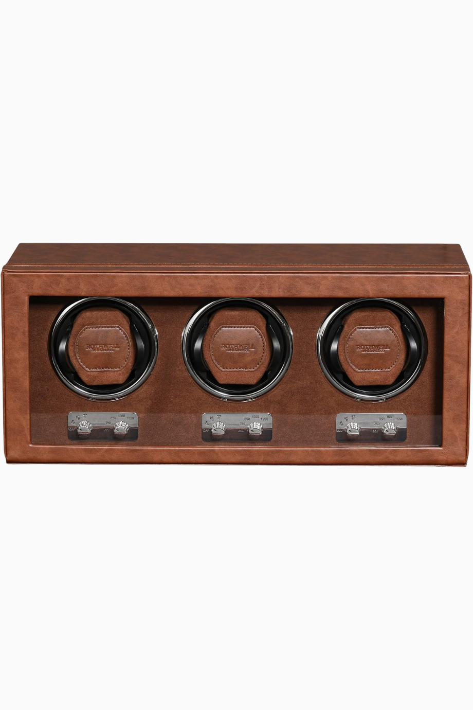 3 Saatlik Otomatik Sarıcı, Sessiz Motorlu, Deri Kaplama, Çoklu Hız ve Dönüş Ayarı