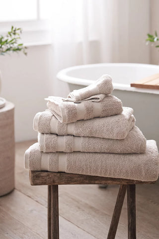 Classic Double Border %100 Pamuk Banyo Havlusu