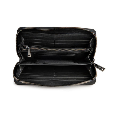 Lyon Kadın Deri Cüzdan, RFID Korumalı, 14 Kartlık Kapasite, Çıkarılabilir Bileklikli