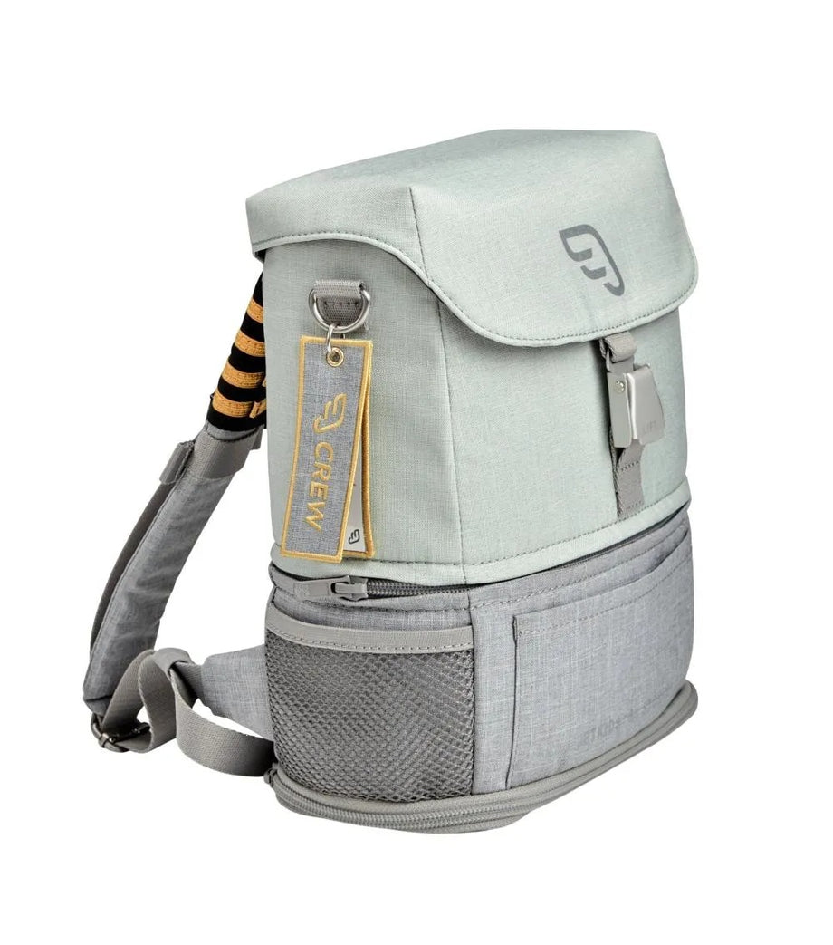 JetKids Crew Backpack Green Aurora Yataklı, Geniş Hacimli Çocuk Sırt Çantası