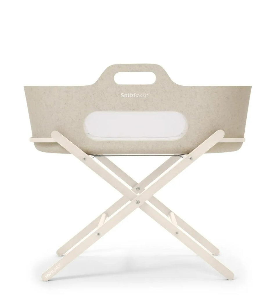 Arpa Sepeti & Kaşmir Stand,Krem | Nefes Alabilir, Sürdürülebilir ve Şık Yeni Nesil Beşik Açıklama: