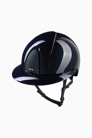 Smart Nova Star Mavi Polo Vizörlü Parlak Binici Kaskı