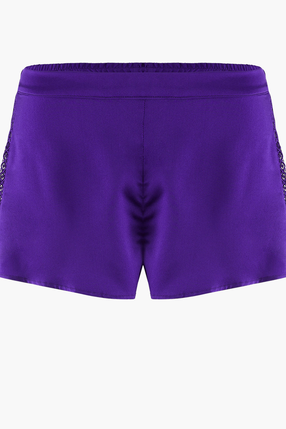 Silk Desire Shorty Stretch İpek Guipure Dantelli Külot