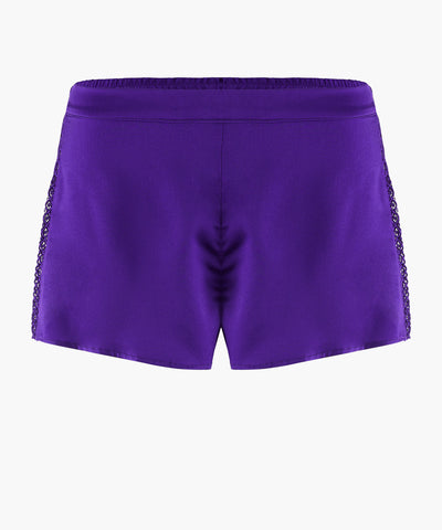 Silk Desire Shorty Stretch İpek Guipure Dantelli Külot