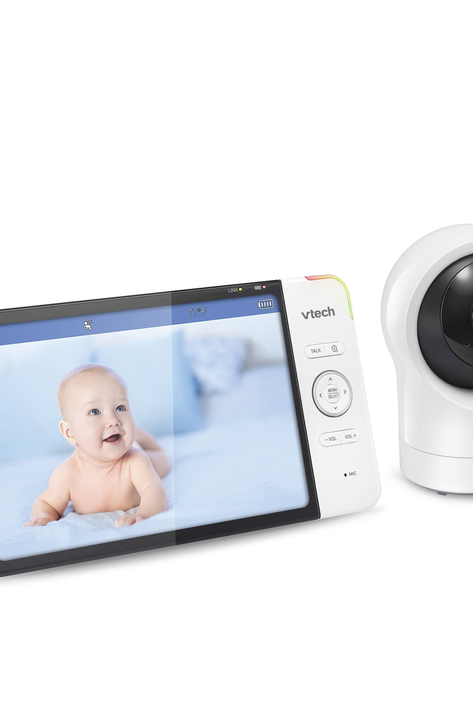 RM7764HD, 1080p Wifi Uzaktan Erişim, 7 İnç Ekran, 360° Dönme, Gece Görüşü ve Sıcaklık Sensörü