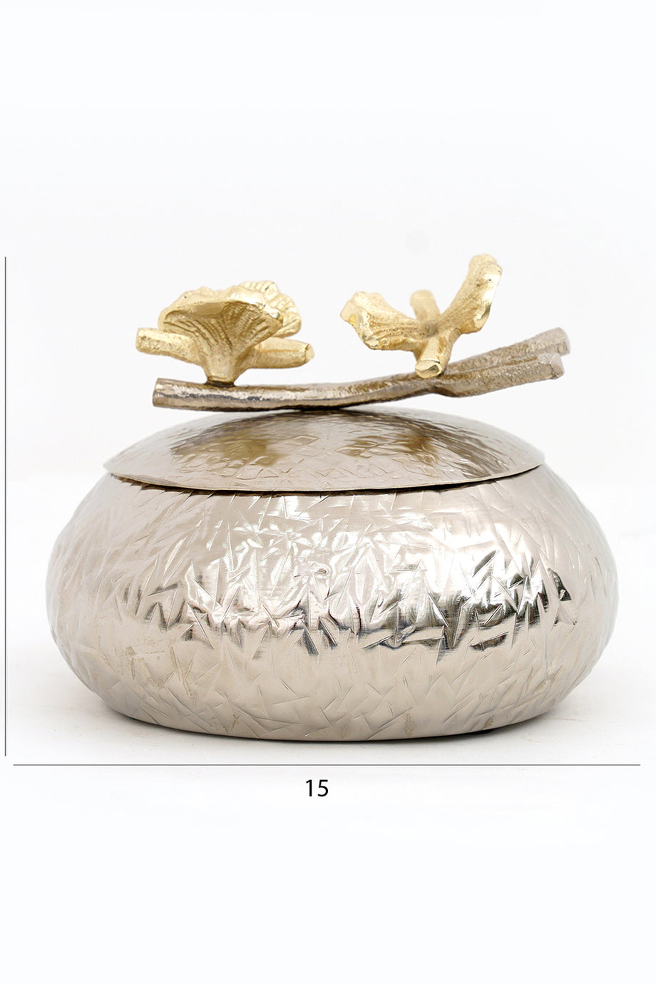 Modern Twine Metal Dekoratif Kavanoz Alüminyum & Demir, Şık Tasarım