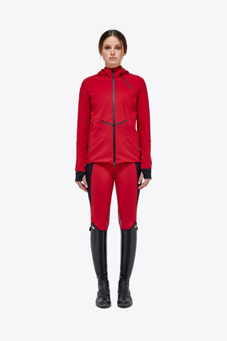 Su ve Rüzgar Geçirmez Softshell Kadın Binicilik Montu