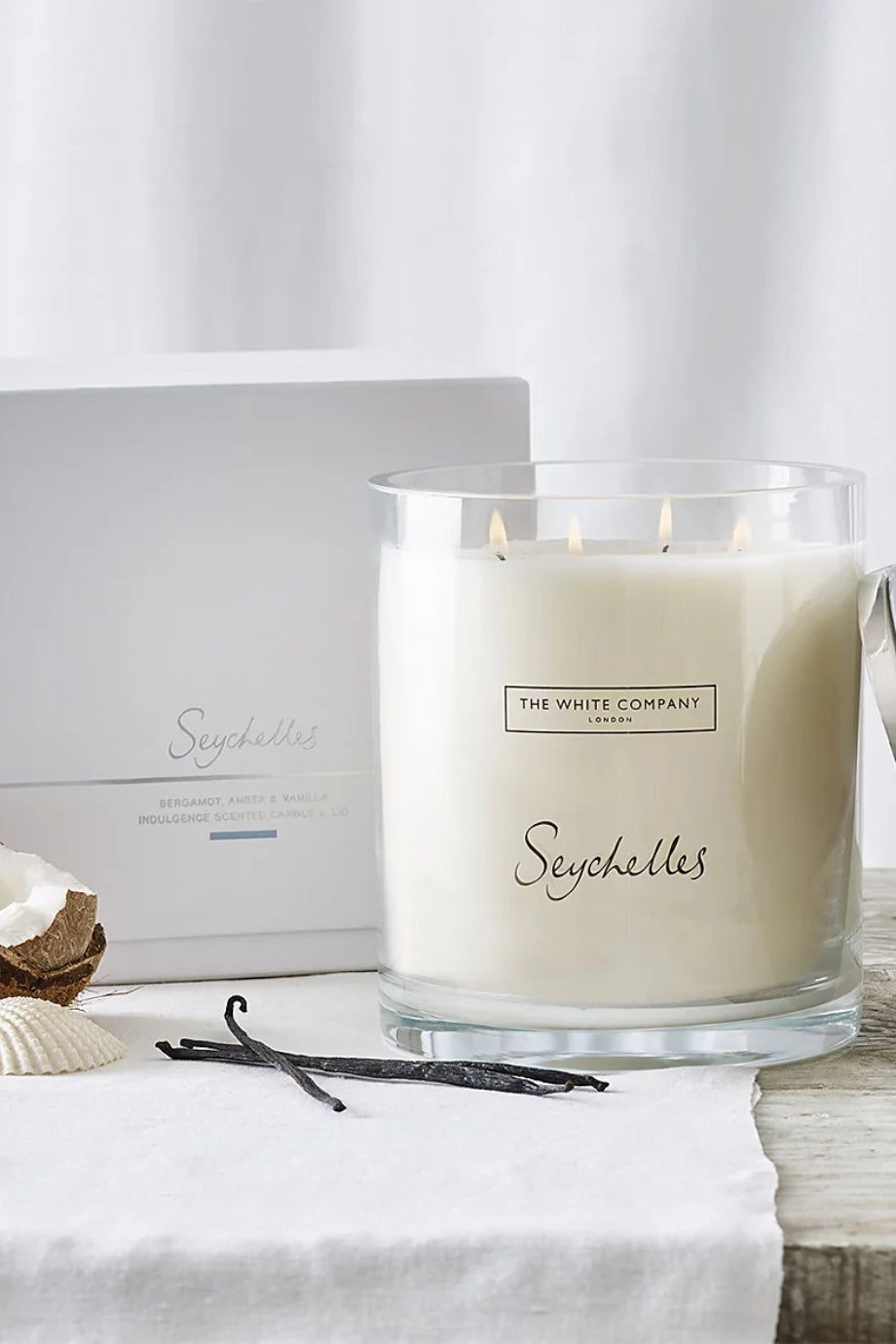 Seychelles Indulgence 4 Fitilli Büyük Mum 2000 g