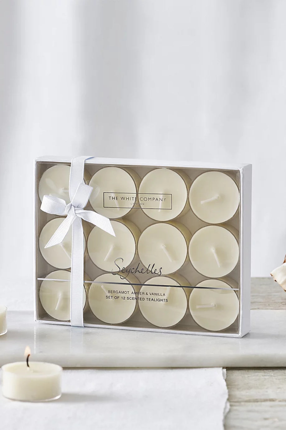 Tealight Seychelles Kokulu Mum Seti 12'li