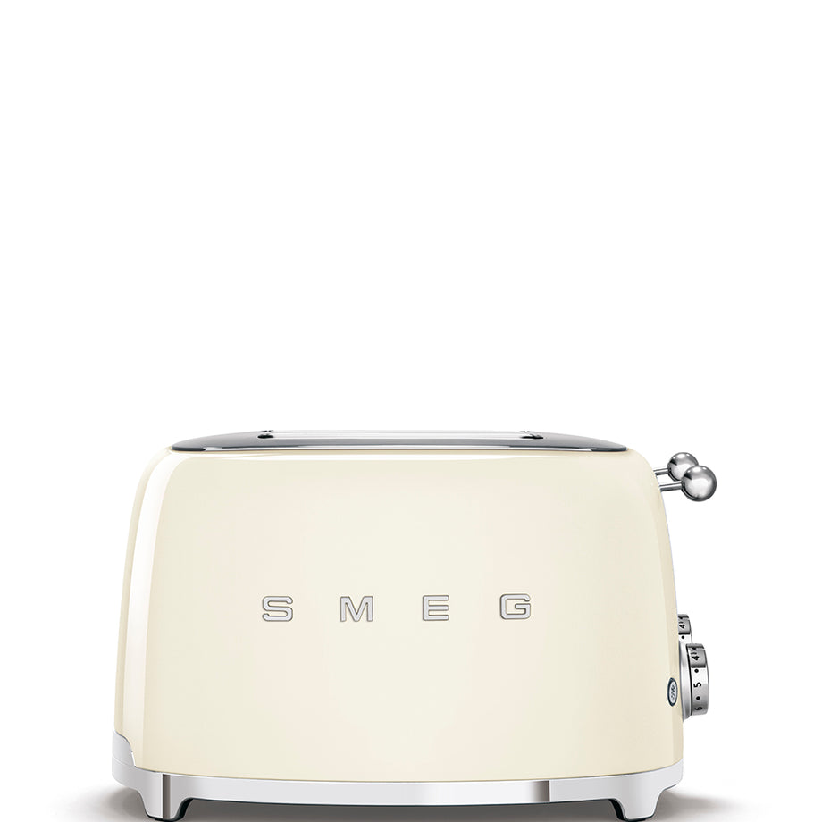 TSF03CREU 4 Dilimlik Tost Makinesi 4 Yuvalı, Çift Kontrol, 3 Fonksiyonlu, Retro Stil