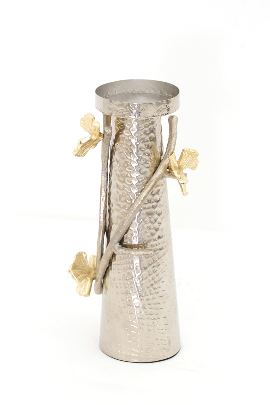 Modern Twine Metal Mumluk 28 cm, Alüminyum & Demir, Zarif Tasarım