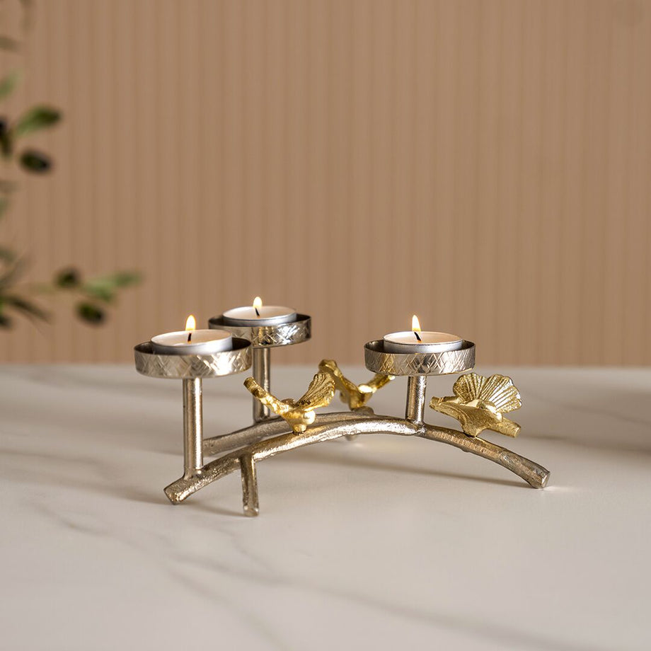 Modern Twine Metal Mumluk Alüminyum & Demir, Şık Tasarım