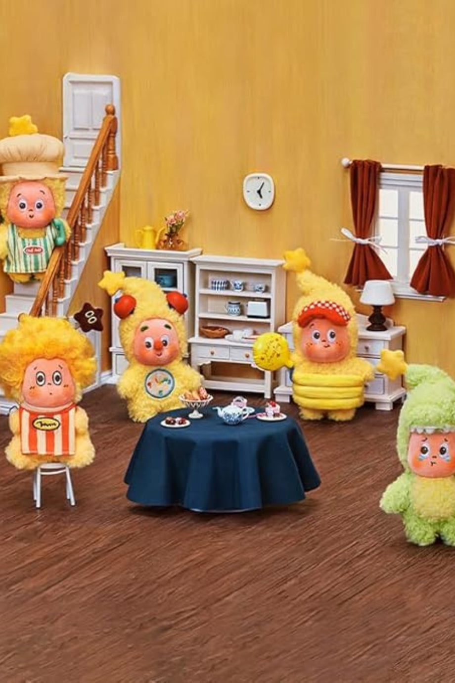 Twinkle Twinkle Little Star Peluş Kolye Tam Set