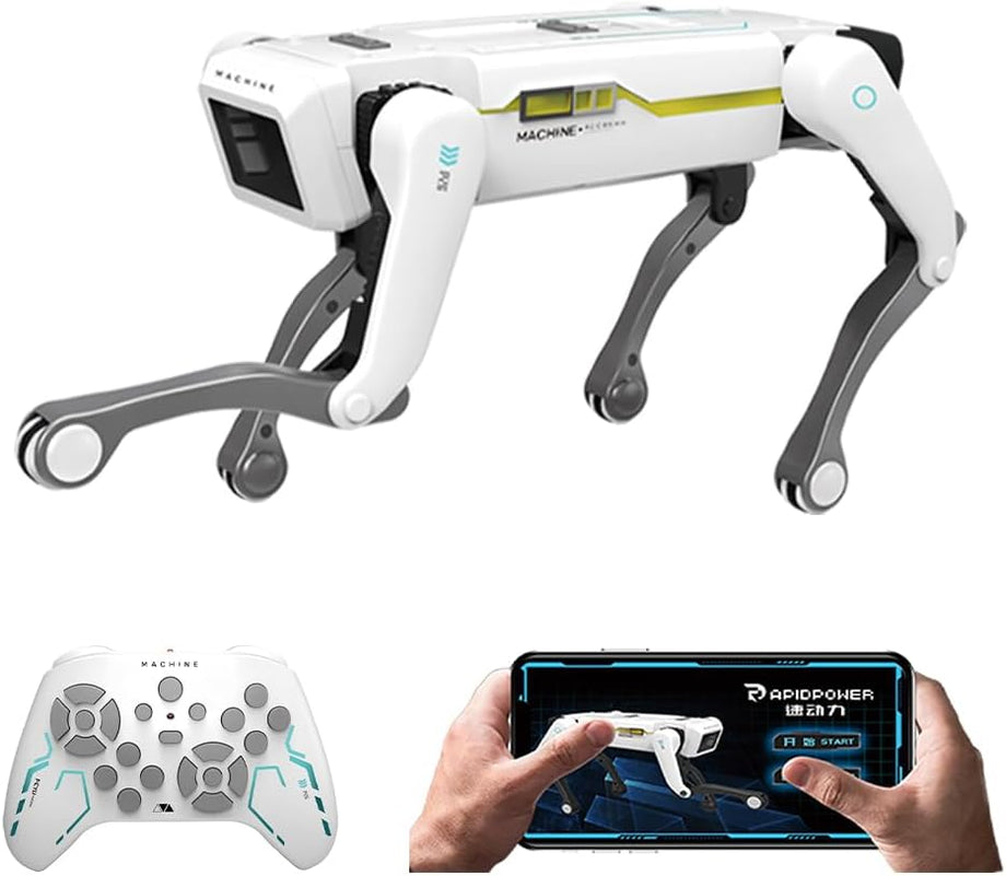 Robot Köpek Uzaktan Kumandalı Oyuncak - 3-12 Yaş İçin Akıllı Robot Köpek