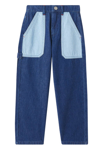 Çocuklar İçin Şık ve Rahat Denim Kot Pantolon