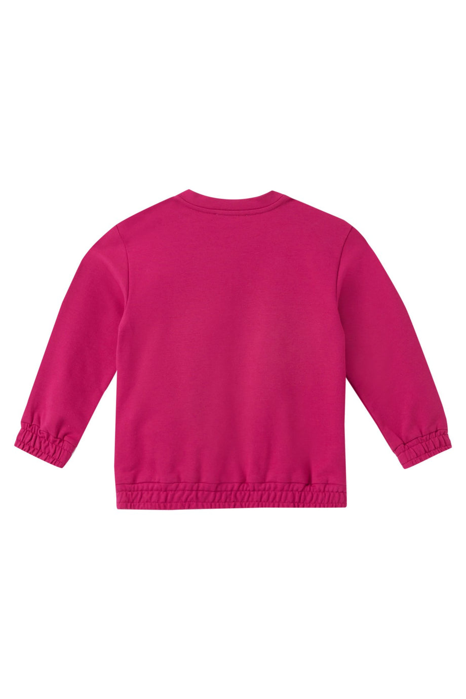 Çocuklar için Logo Pamuklu Jersey Sweatshirt - Fuşya