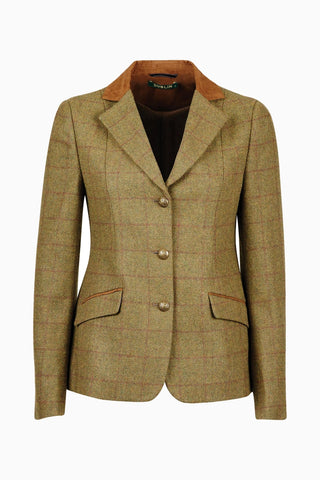 Çocuk Albany Tweed Binicilik Ceketi Süet Detaylı