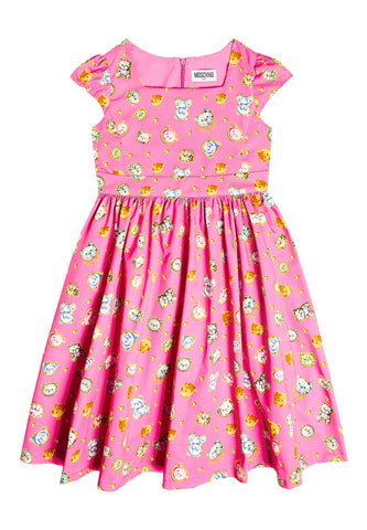 Çocuklar İçin Pamuklu Teddy Bear Elbise
