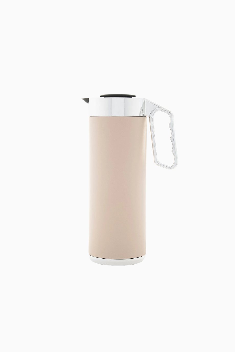 Cylinder Thermos 1L Matt Paslanmaz Çelik Çift Katmanlı Termos