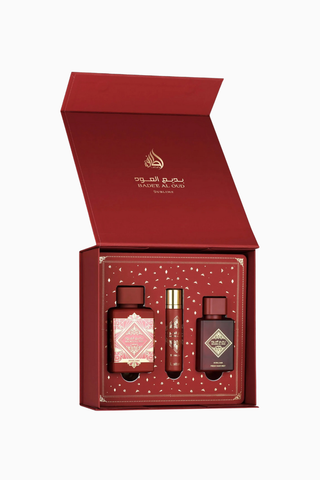Badee Al Oud Sublime EDP Kadın Parfüm 100 ml-12 ml Mini Parfüm-Saç Parfümü Hediye Seti