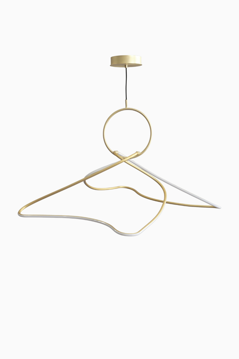 Kumo Chandelier Big Brass LED, Dekoratif Tasarım Sarkıt Avize