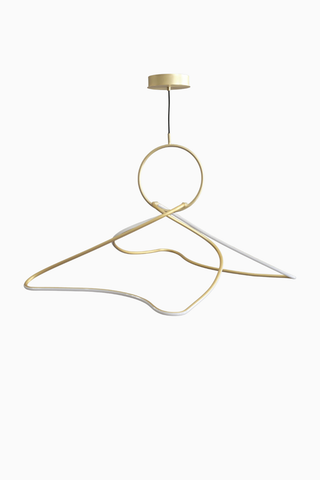 Kumo Chandelier Big Brass LED, Dekoratif  Tasarım Sarkıt Avize
