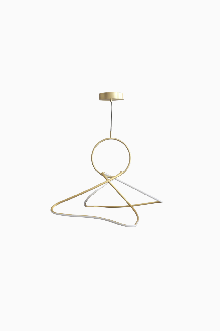 Kumo Chandelier Mini Brass LED, Dekoratif Tasarım Sarkıt Avize