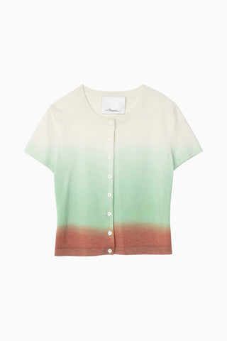 Dip Dye Merino Yün Lüks Tasarım Triko Kadın Hırka
