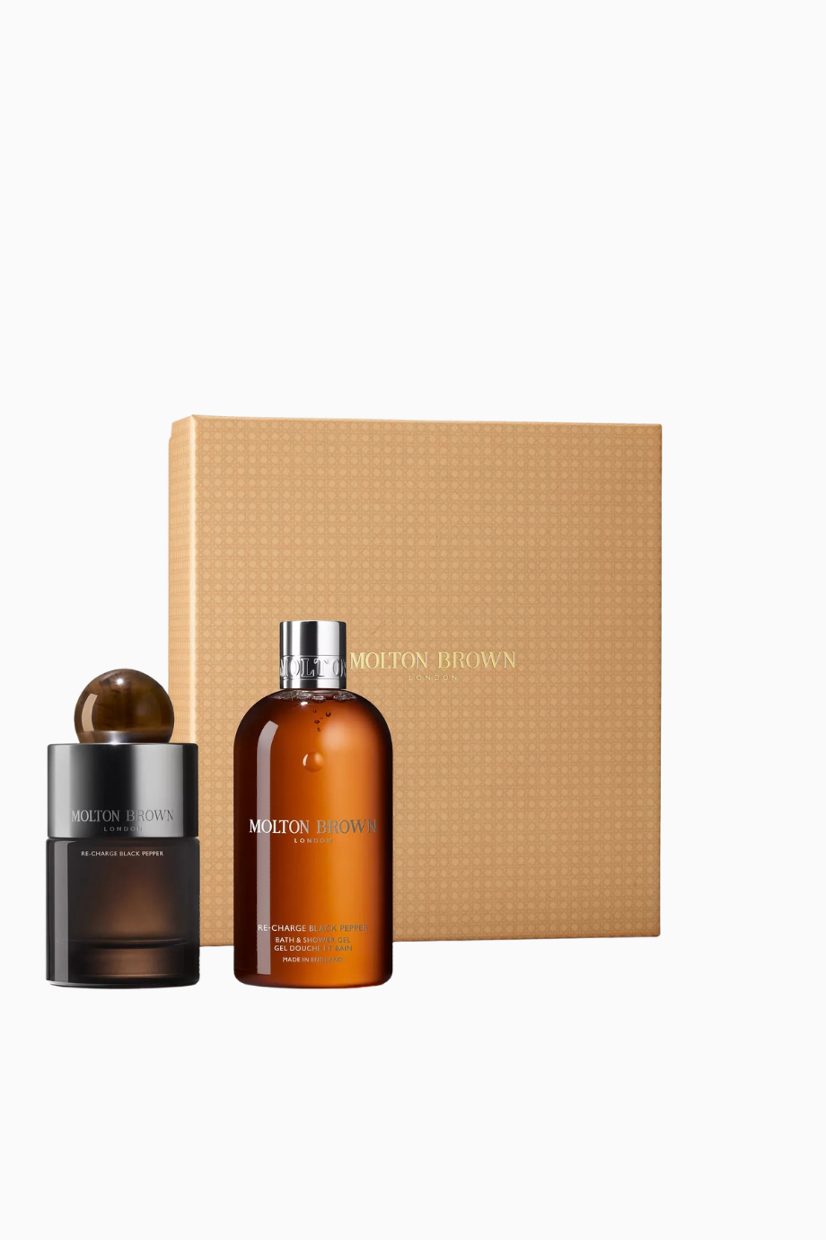 Re-charge Black Unisex EDP Parfüm ve Duş Jeli Hediye Seti