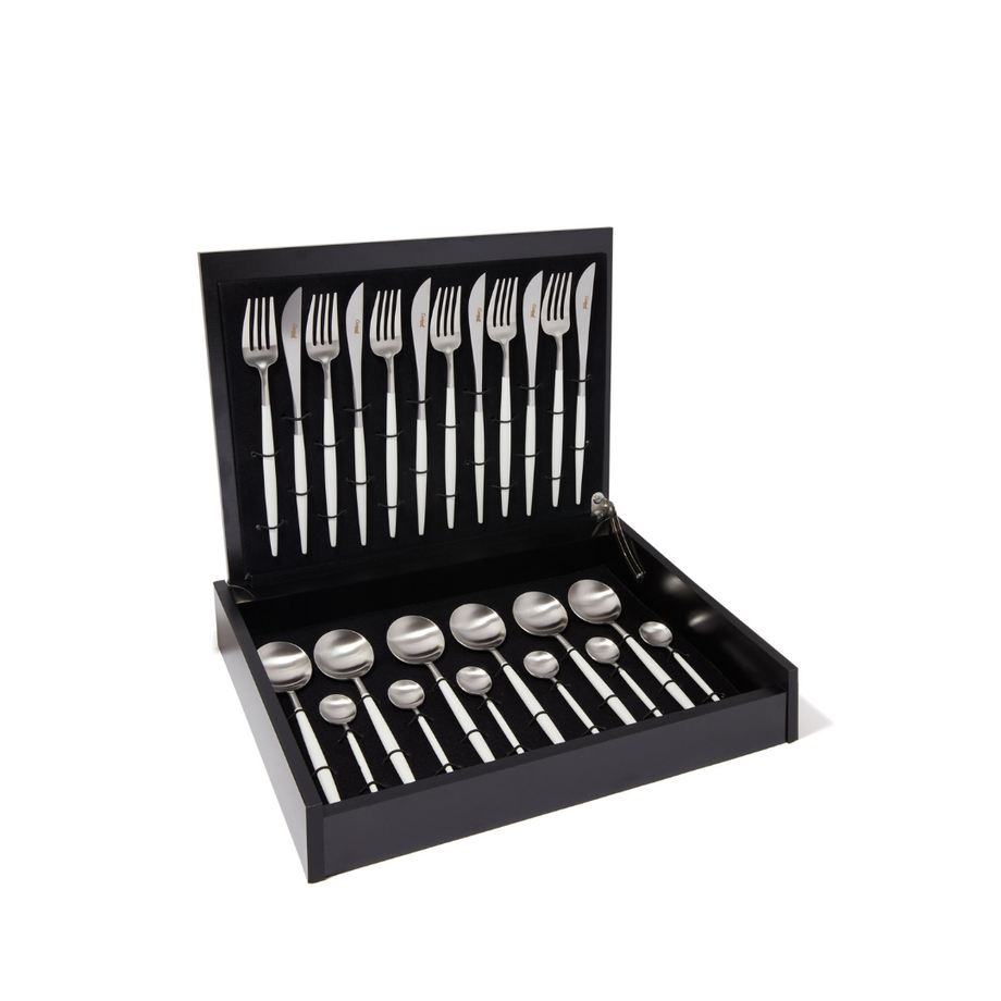 Goa Çatal Bıçak Takımı, Paslanmaz Çelik ve Şık Saklama Kutulu Set