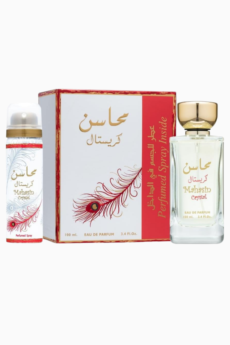 Mahasin Crystal Çiçeksi Kadın EDP 100 ml + Deodorant 50 ml