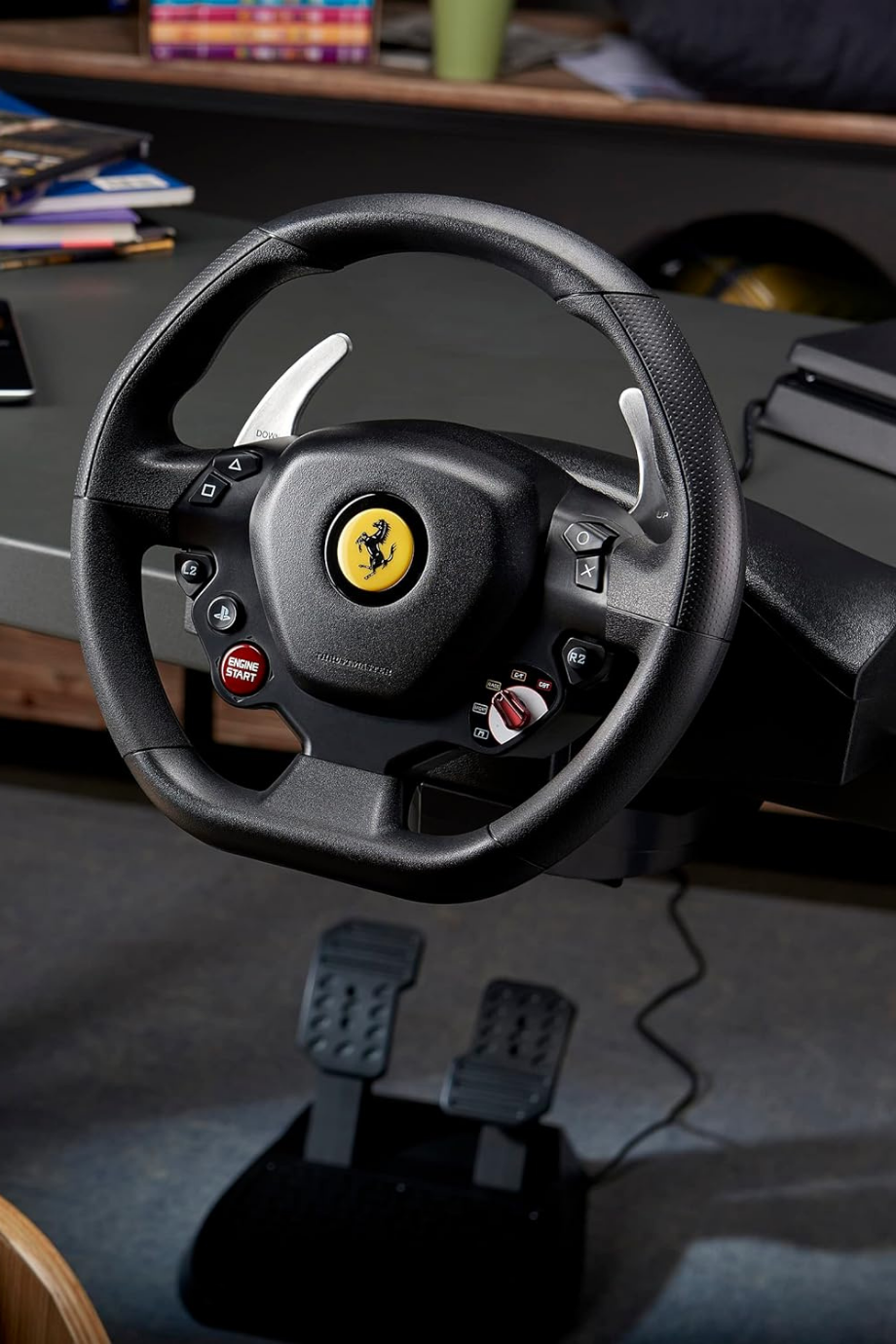 T80 RW Ferrari 488 GTB Direksiyon Seti PS4 PS5 PC