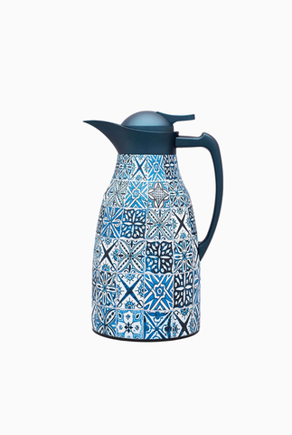 Andalusia Blue 1L Dark Blue Paslanmaz Çelik Çift Katmanlı Termos