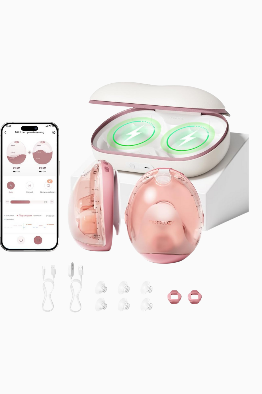 Air 1 Ultra Slim Eller Serbest Elektrikli Göğüs Pompası 180 ml