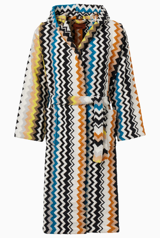Zigzag Multicolor 100 % Koton Terry Bornoz