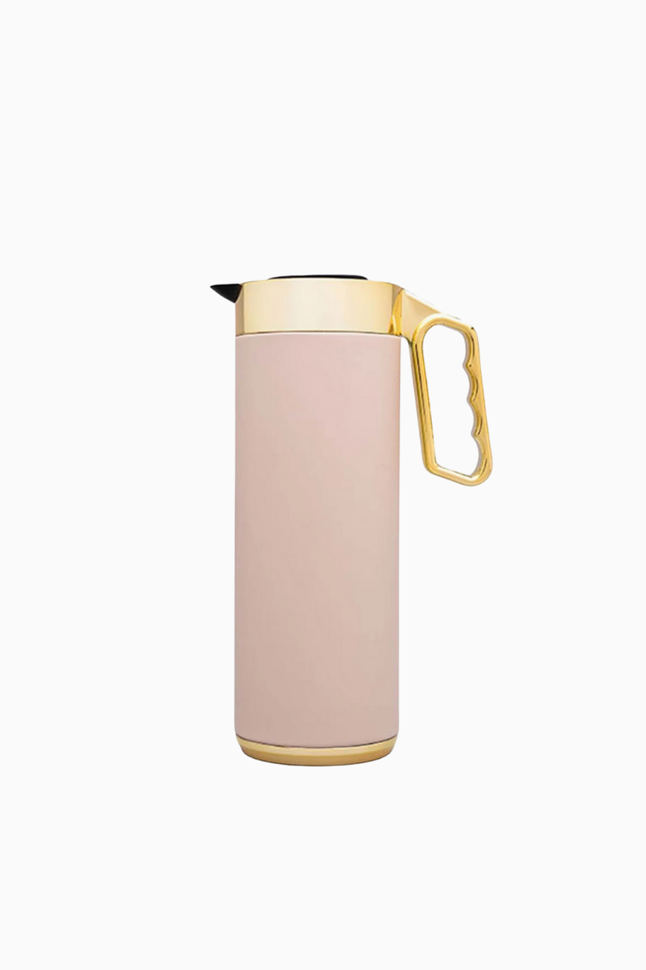 Cylinder Bej-Gold 1L Paslanmaz Çelik Çift Katmanlı Termos