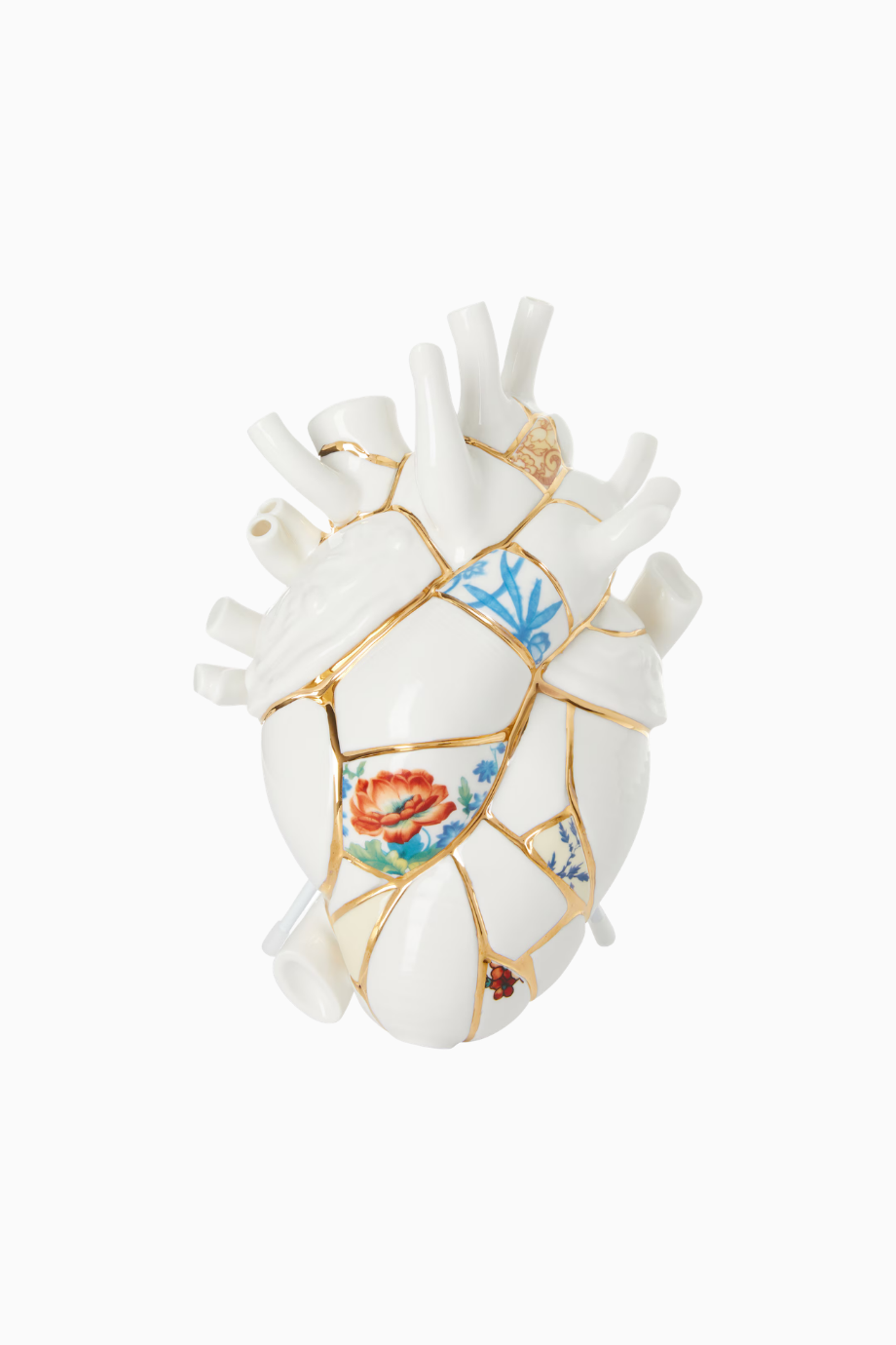 Love In Bloom Kintsugi Dekoratif Tasarım Porselen Vazo