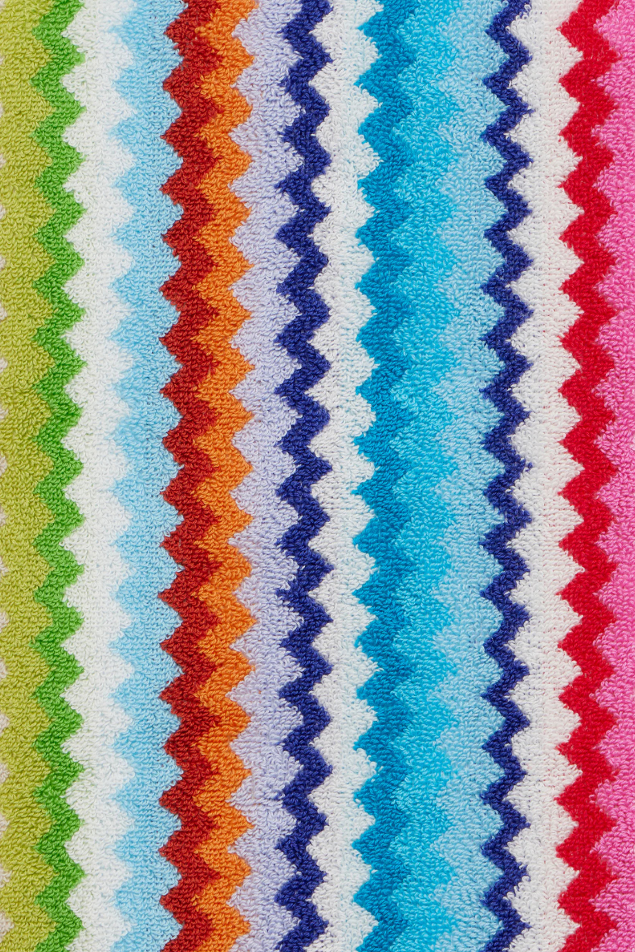 Riverbero Zigzag %100 Pamuk Terry Bornoz