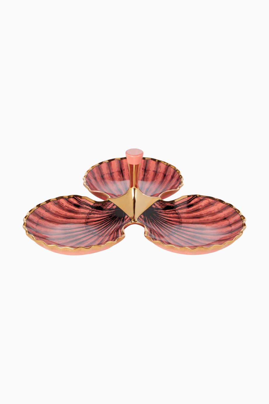 Sirena Trefoil Porselen, Pembe Servis Tabağı