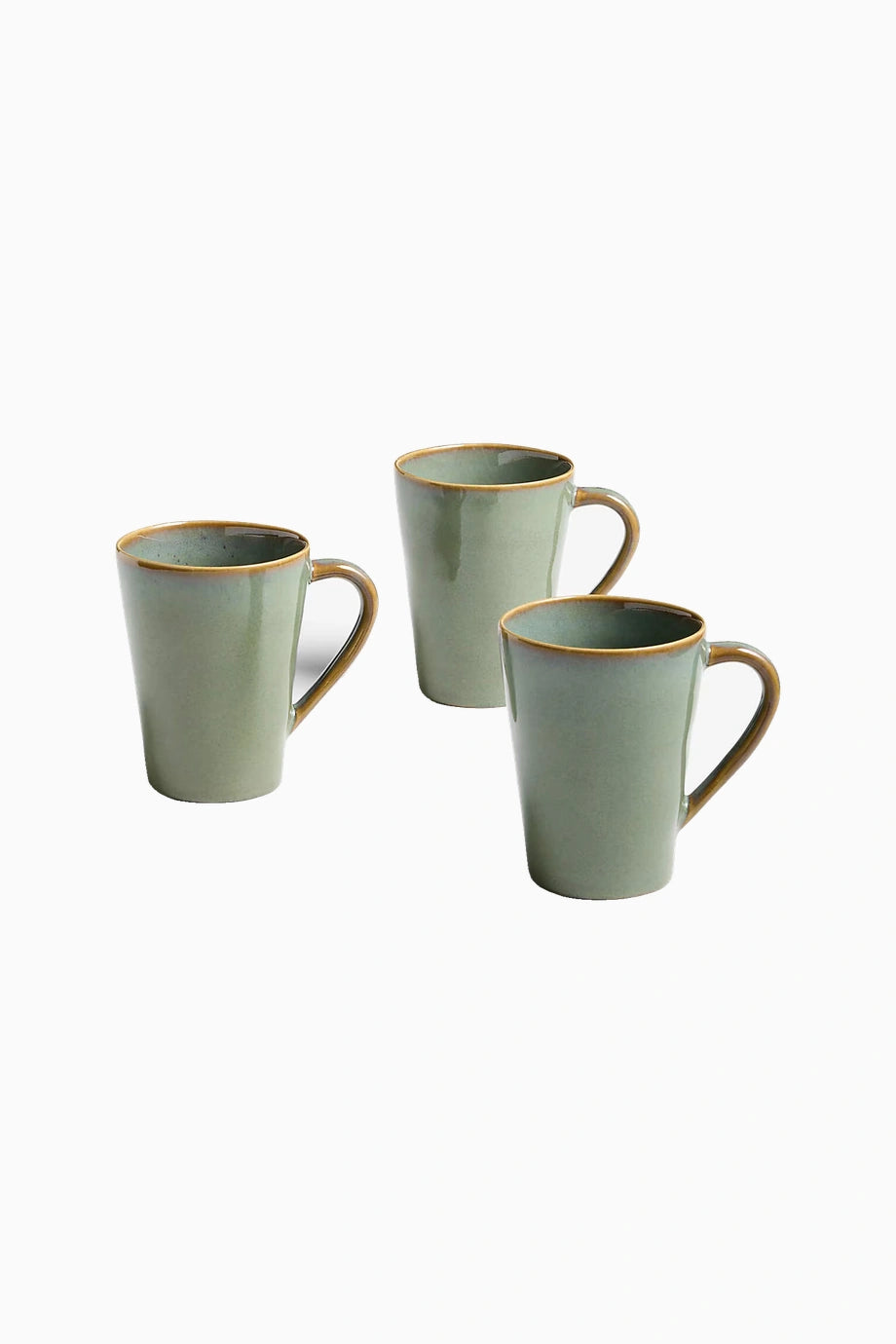 Marin Adaçayı Yeşili El Yapımı Stoneware Seramik Kupa 350 ML