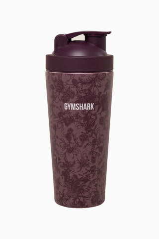Dantel Desenli Metal Protein Shaker Termos 600ML