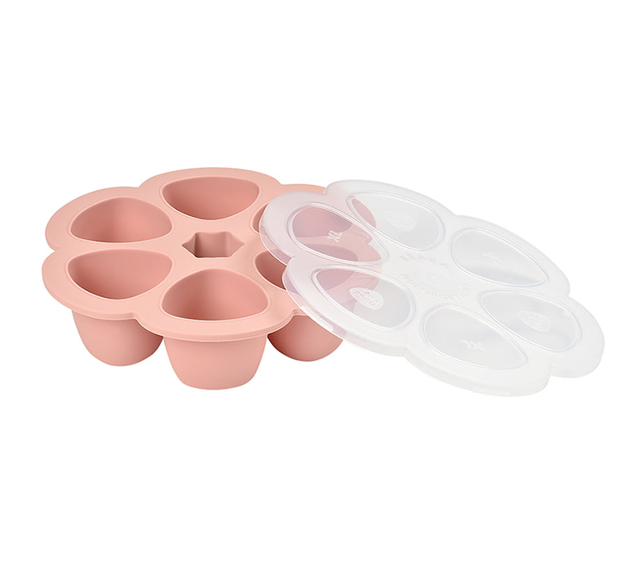 Çok Amaçlı Silikon Dondurma Kalıbı 6 x 150ml, Pembe