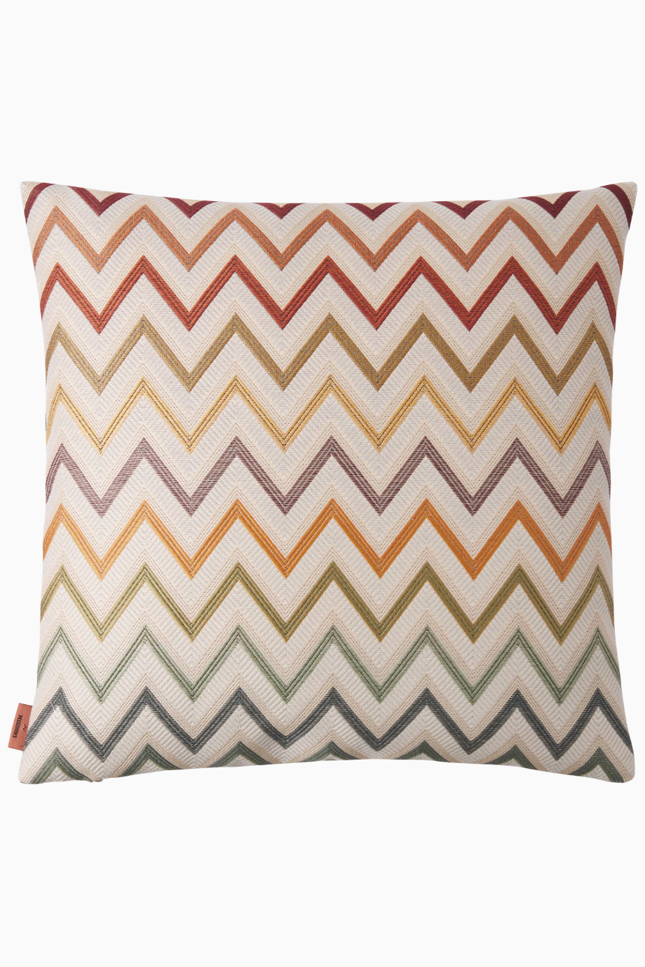 Watamu Zigzag Pamuk Dekoratif Yastık 40 x 40 c