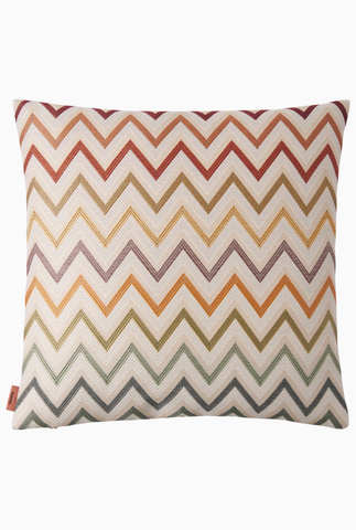 Watamu Zigzag Pamuk Dekoratif Yastık 40 x 40 c
