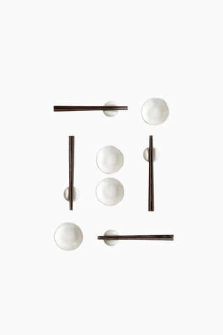 Native El Yapımı Seramik Sushi Set 8 Parça