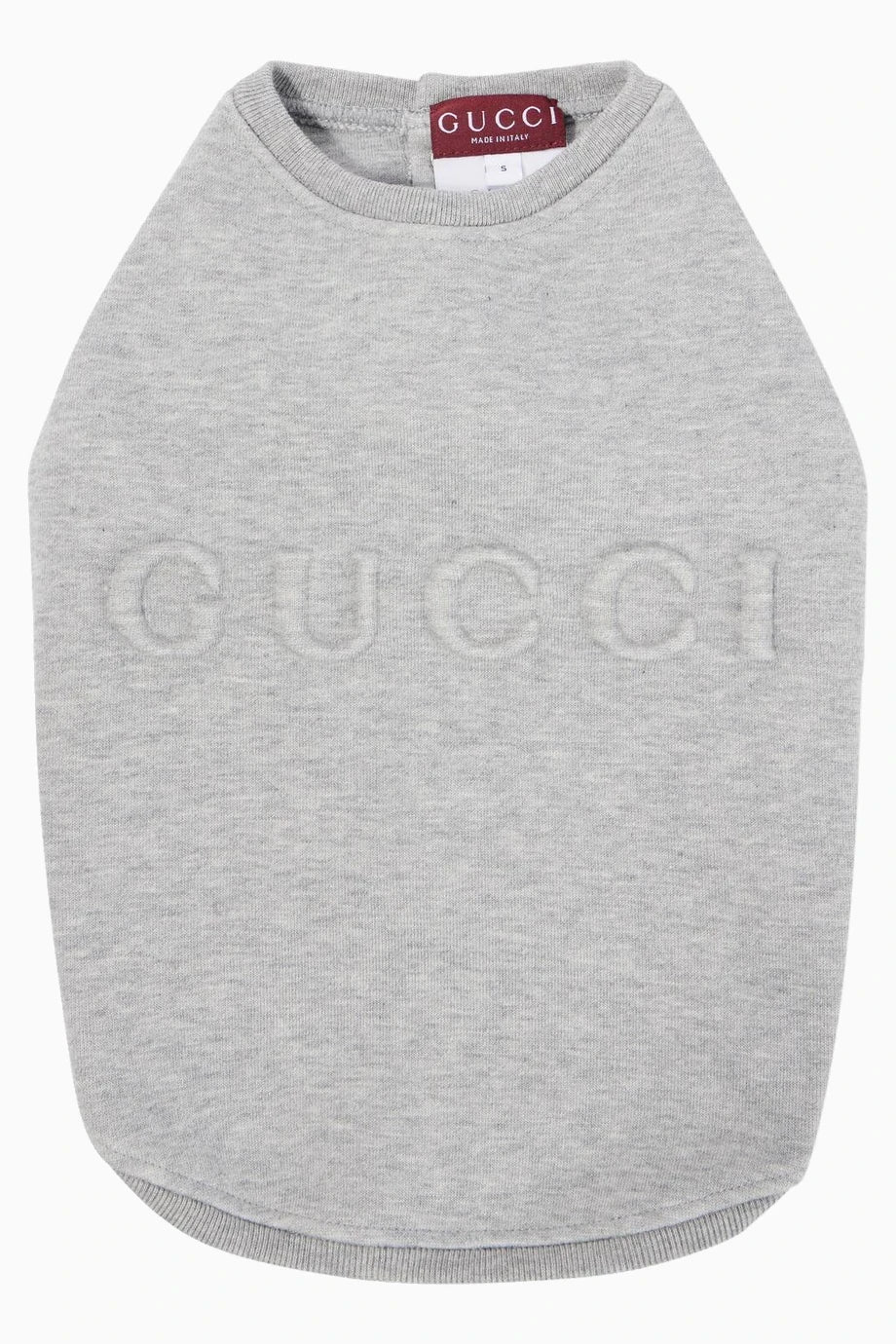 Logo Baskılı Köpek Sweatshirt Gri