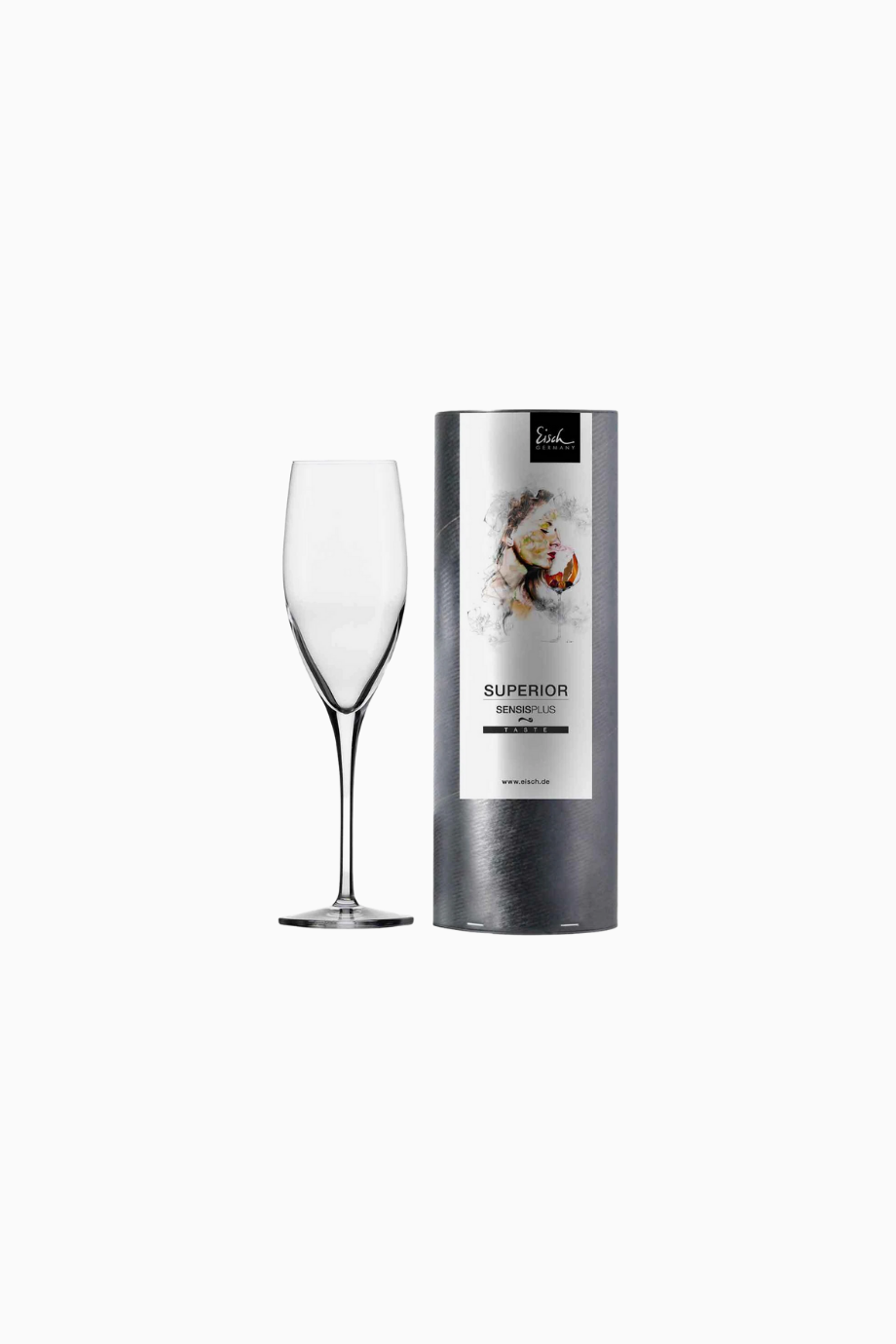 Superior Şampanya Kadehi, Efervesan Noktalı, Hediye Tüp, Lüks ve zarif tasarım